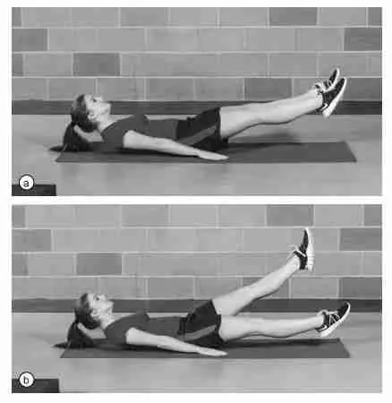 Supine Alternate Leg Raise