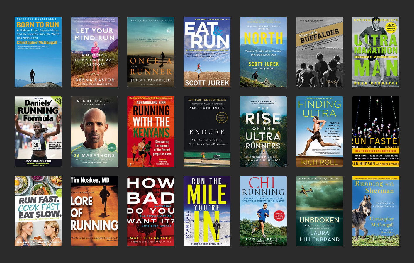 Top 20 Best Running Books for Beginner or Experienced Runners