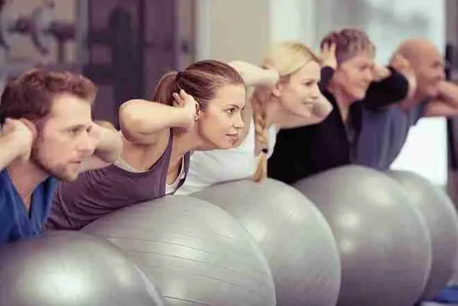 Core training at home